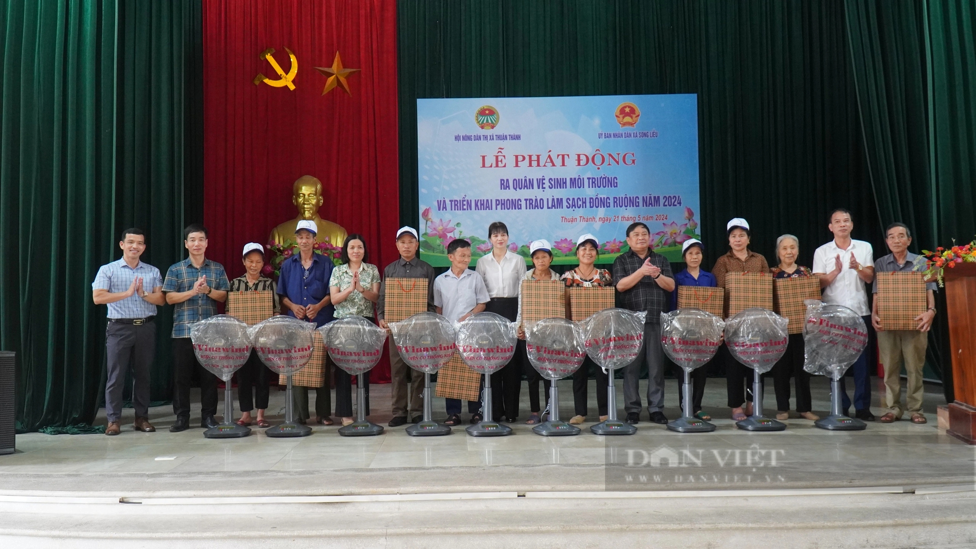 Hội Nông dân thị xã Thuận Thành (Bắc Ninh) phát động hội viên nông dân "làm sạch đồng ruộng"- Ảnh 7.
