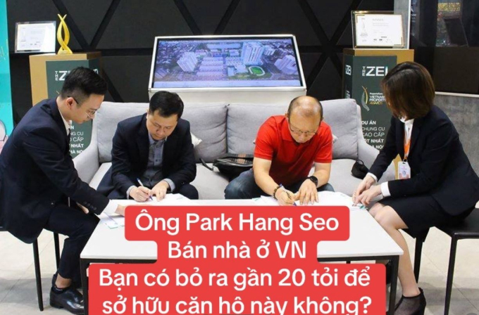 HLV Park Hang-seo rao bán căn penthouse ở Mỹ Đình với giá 18 tỷ đồng?- Ảnh 1.