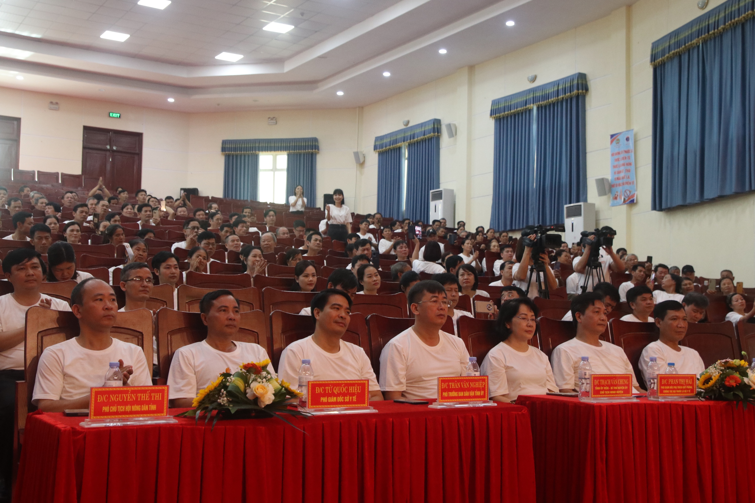 Hội NDVN và Bộ Y tế tổ chức Lễ mít tinh hưởng ứng Ngày Thế giới không thuốc lá tại Bắc Giang- Ảnh 4.