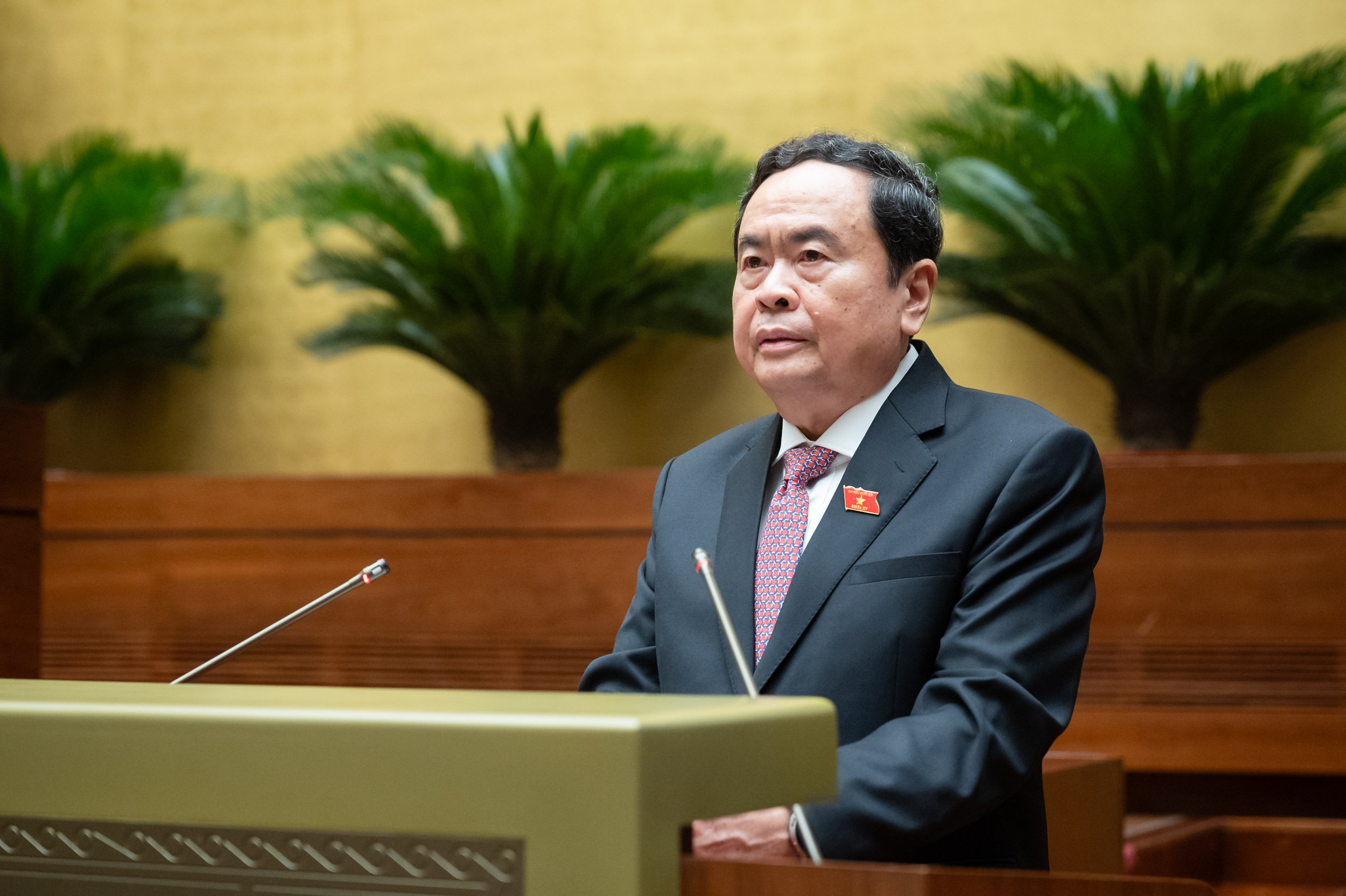 Chủ tịch Quốc hội Trần Thanh Mẫn được phê chuẩn Ủy viên Hội đồng Quốc phòng và An ninh- Ảnh 1.