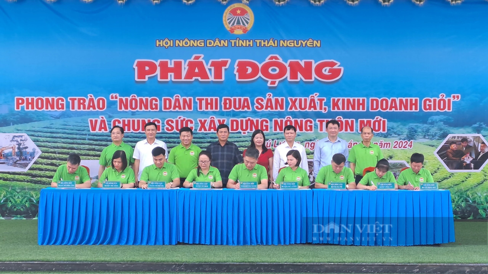 Hội Nông dân Thái Nguyên phát động nông dân thi đua SXKDG và xây dựng nông thôn mới năm 2024- Ảnh 5.