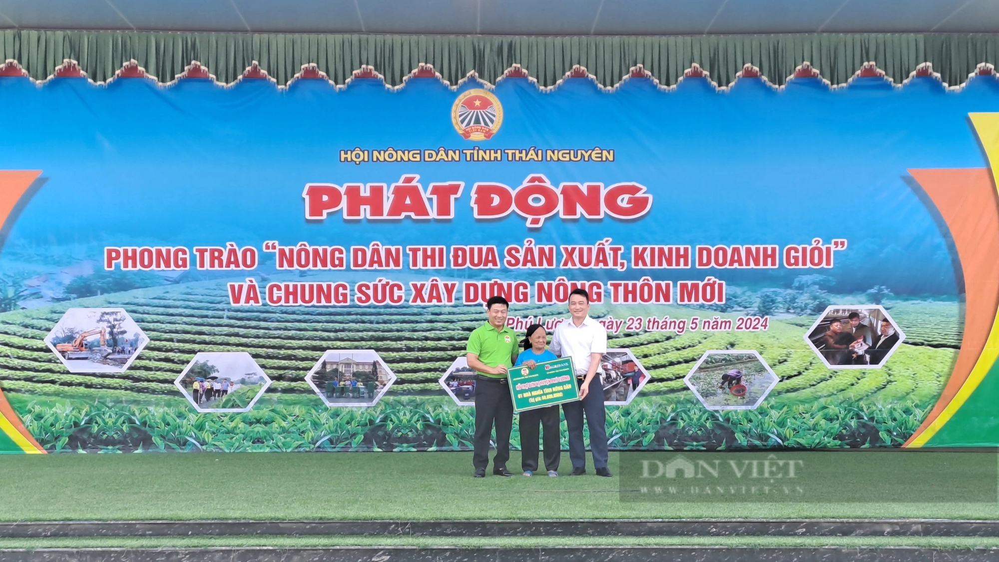 Hội Nông dân Thái Nguyên phát động nông dân thi đua SXKDG và xây dựng nông thôn mới năm 2024- Ảnh 4.