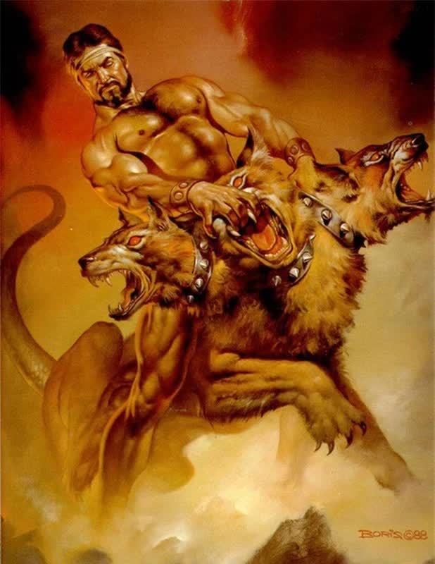 Cerberus: Chó 3 đầu là thú cưng canh cổng của Hades và những loài quái vật đáng sợ nhất dưới địa ngục- Ảnh 1.
