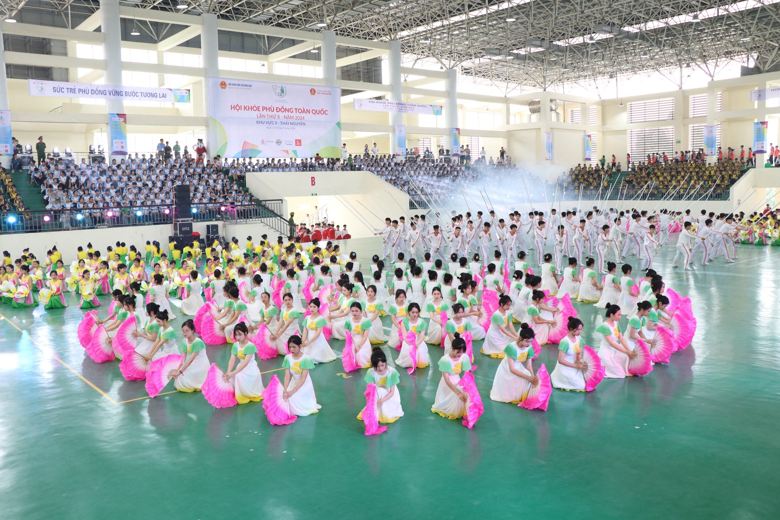 Gần 3.000 vận động viên tham gia Hội khoẻ Phù Đổng toàn quốc tại Thái Nguyên- Ảnh 1.