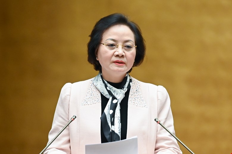 Bộ trưởng Bộ Nội vụ Phạm Thị Thanh Trà thông tin mới nhất về việc sáp nhập huyện, xã- Ảnh 1.