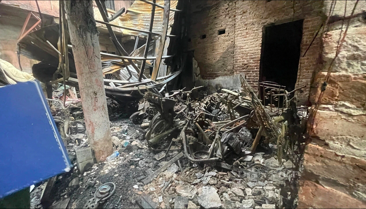 Cháy nhà trọ ở Trung Kính làm 14 người chết: Nam shipper kinh hãi kể lại thời khắc lửa bủa vây ngôi nhà- Ảnh 2.