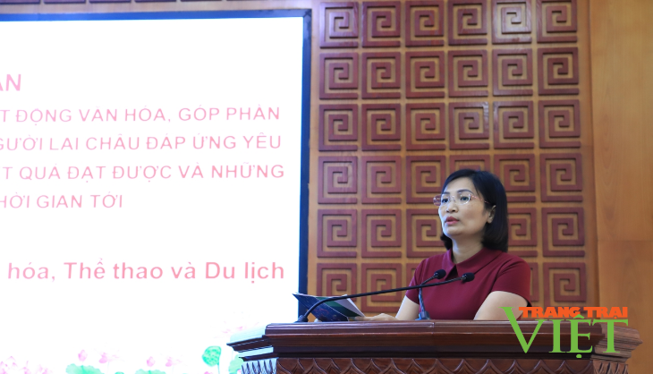 "Xây dựng và phát triển văn hóa, con người Lai Châu tiếp tục là nhiệm vụ quan trọng, thường xuyên"- Ảnh 2.