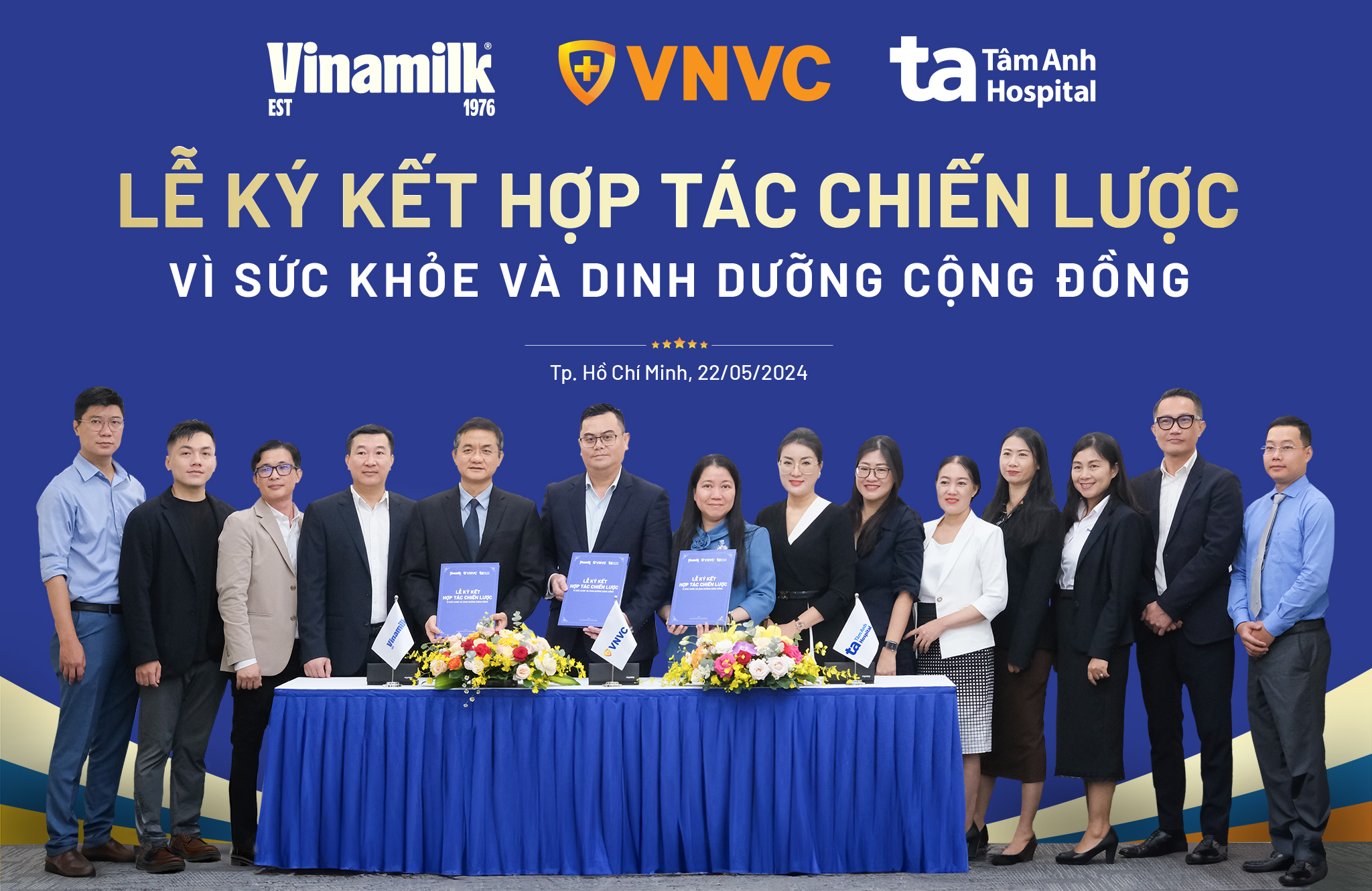 Vinamilk ký hợp tác chiến lược cùng VNVC, Bệnh viện Tâm Anh để tăng cường chăm sóc sức khỏe cộng đồng- Ảnh 1.