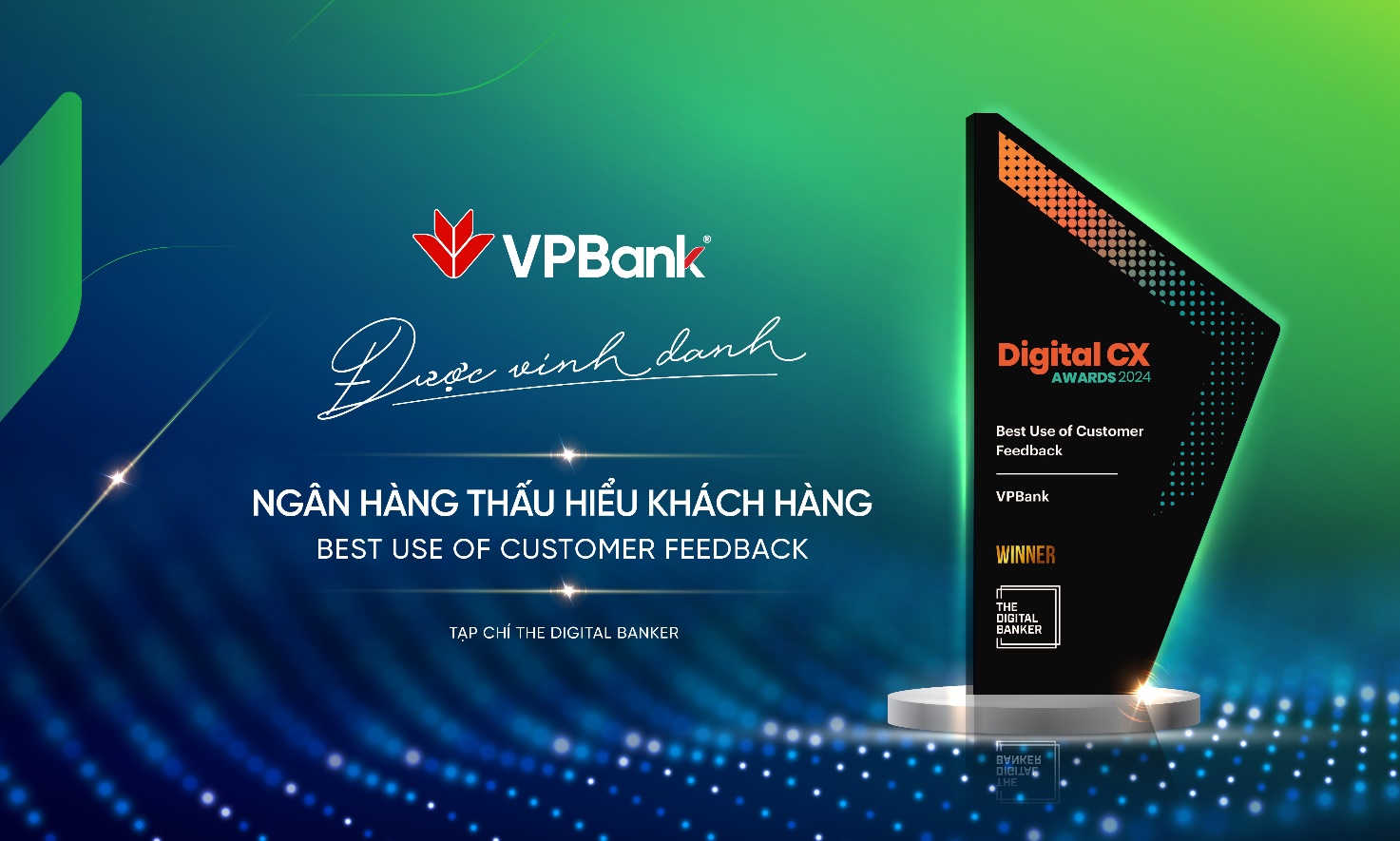VPBank giành giải thưởng “Ngân hàng thấu hiểu khách hàng”- Ảnh 1.