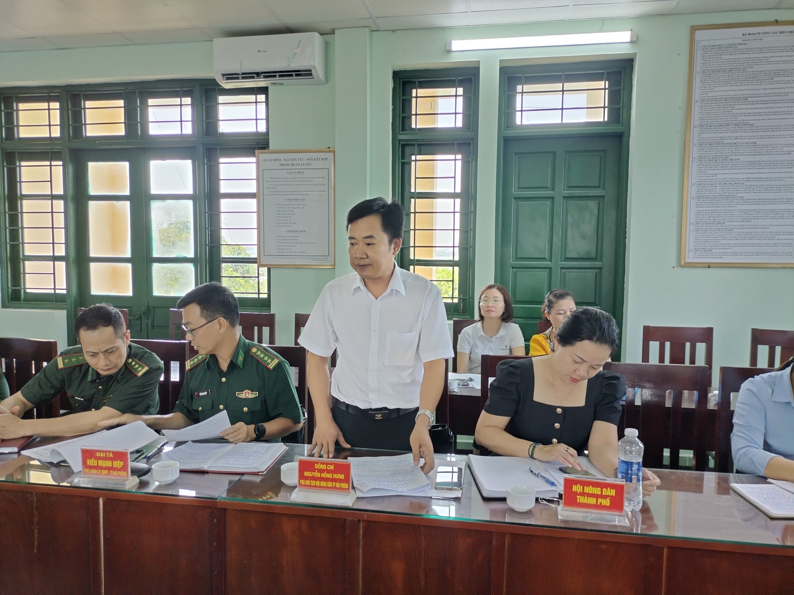 Công tác phối hợp giữa Hội Nông dân và Bộ đội biên phòng TP Hải Phòng- Ảnh 3.