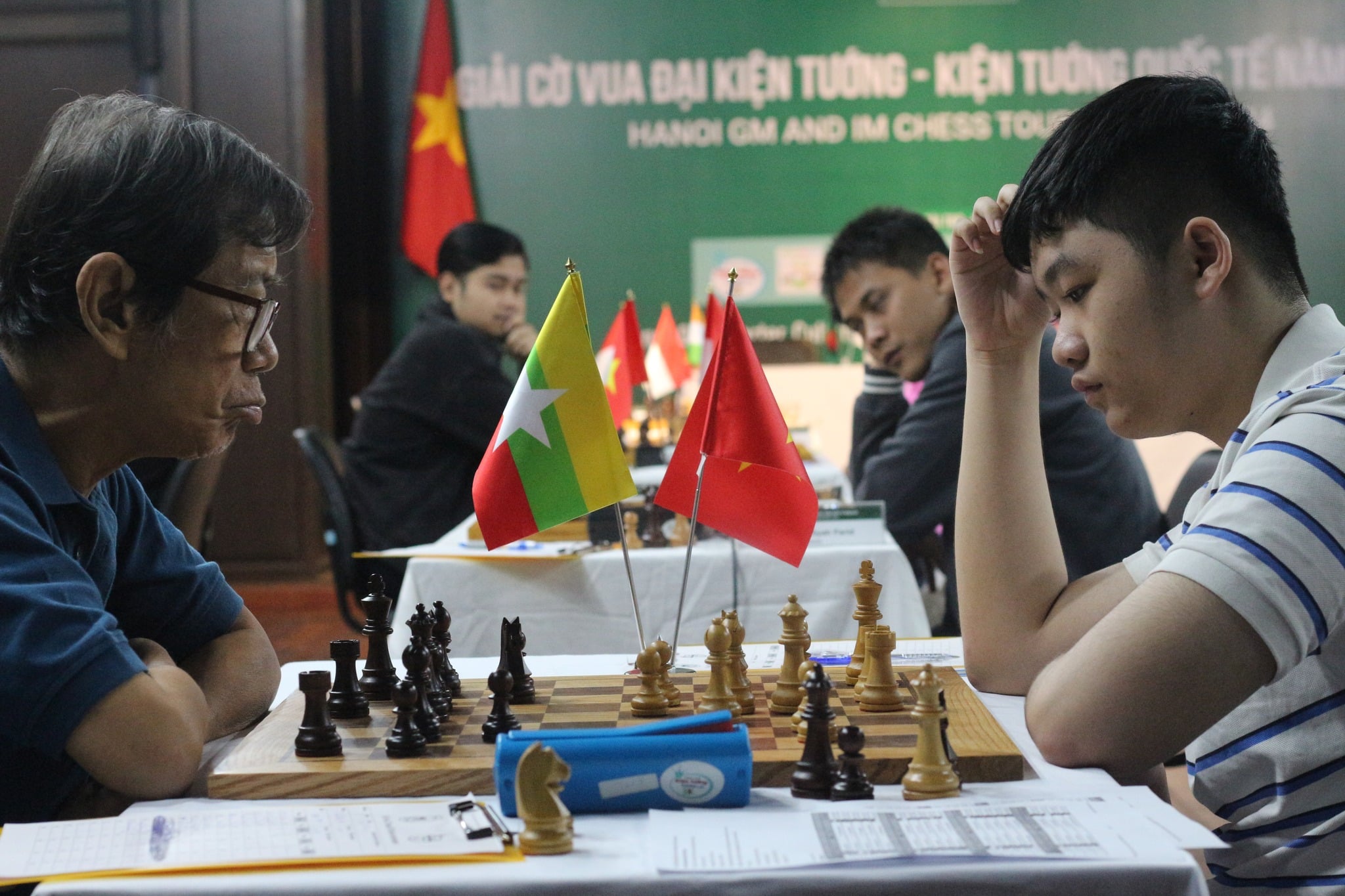 Kỳ thủ Trần Tuấn Minh vô địch giải cờ vua quốc tế tại Hà Nội - Ảnh 2.