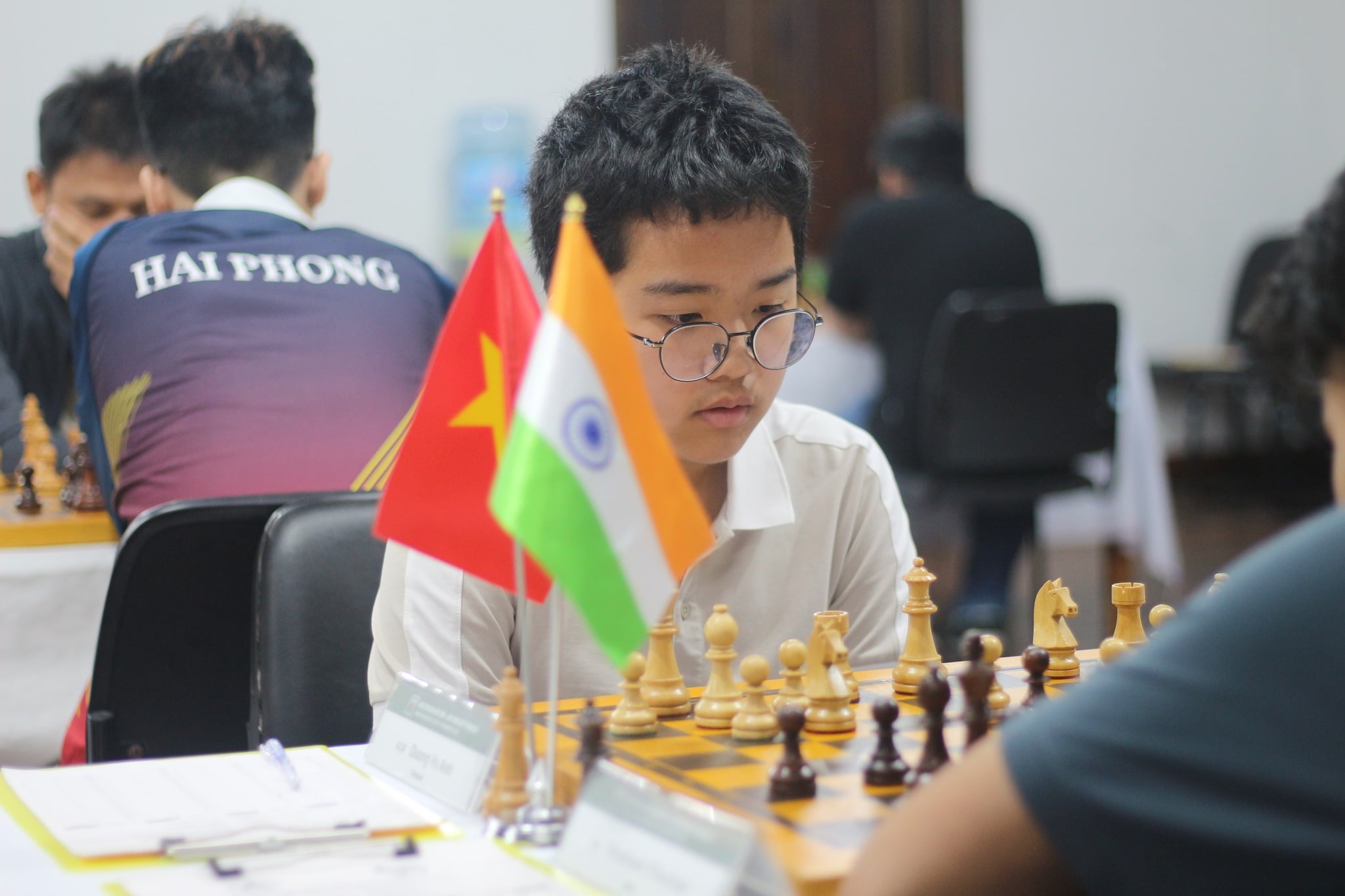 Kỳ thủ Trần Tuấn Minh vô địch giải cờ vua quốc tế tại Hà Nội - Ảnh 5.