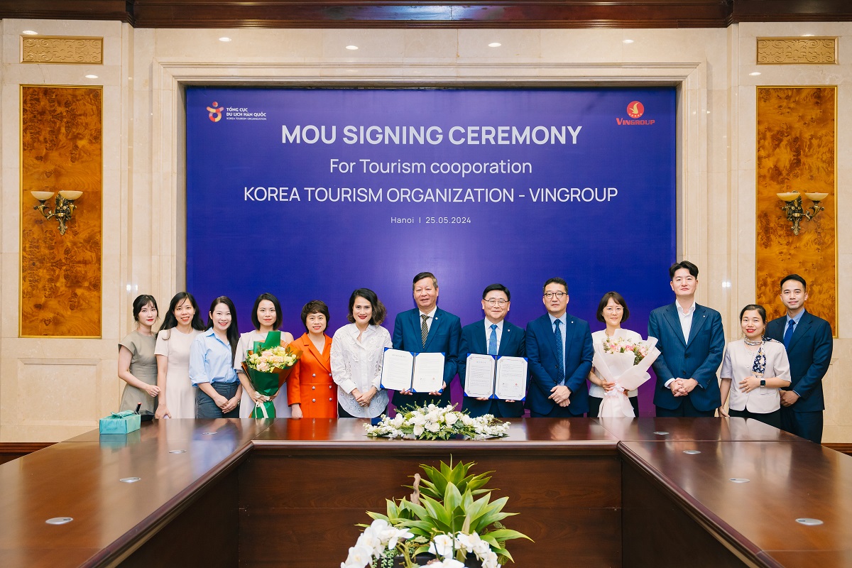 Tổng cục Du lịch Hàn Quốc và Vingroup hợp tác thúc đẩy giao lưu văn hóa - du lịch- Ảnh 1.