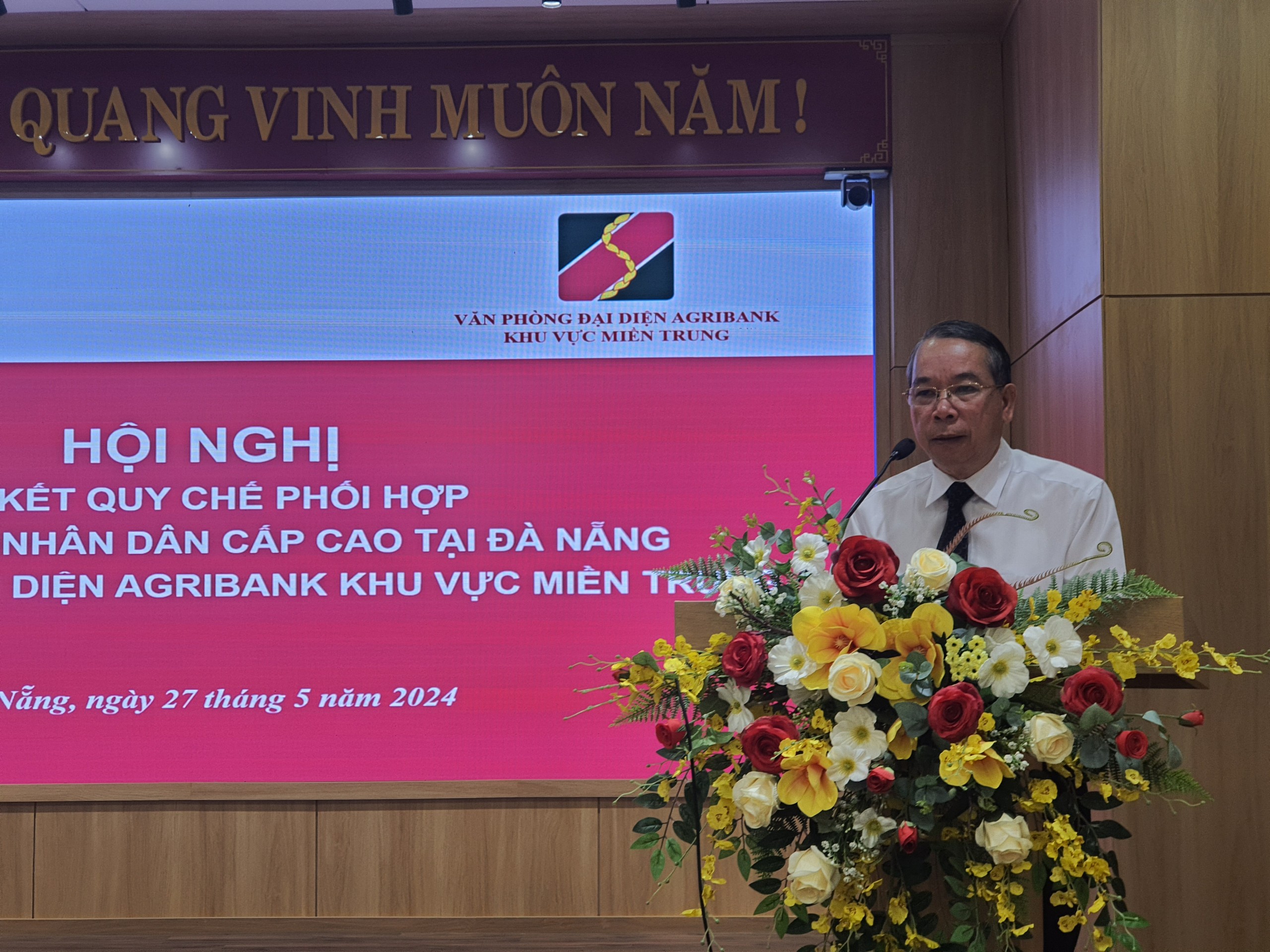 Agribank khu vực miền Trung và Tòa án nhân dân cấp cao tại Đà Nẵng ký kết quy chế phối hợp- Ảnh 1.