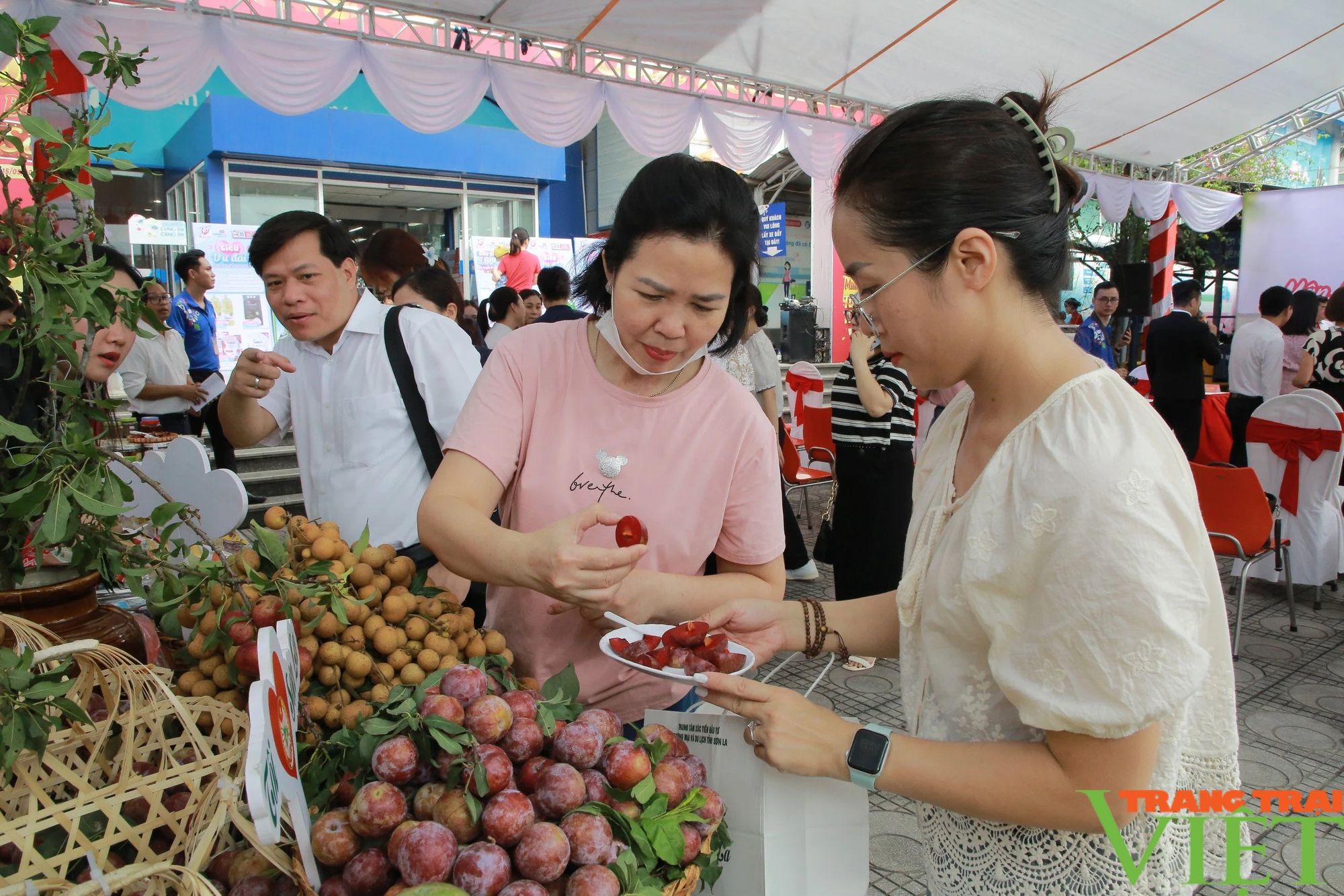 "Lễ hội mận hậu và nông sản tỉnh Sơn La" giữa lòng Thủ đô- Ảnh 5.