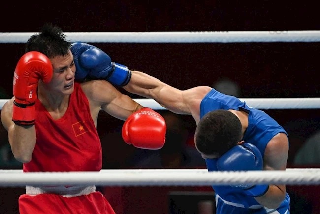 Thua đáng tiếc võ sĩ Uruguay, Nguyễn Văn Đương không thể giành vé dự Olympic 2024- Ảnh 2.