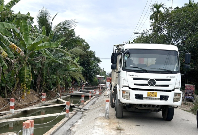 Quảng Ngãi chấn chỉnh nhanh bất cập, thiếu sót trong thi công sửa chữa kênh N6 - Ảnh 3.