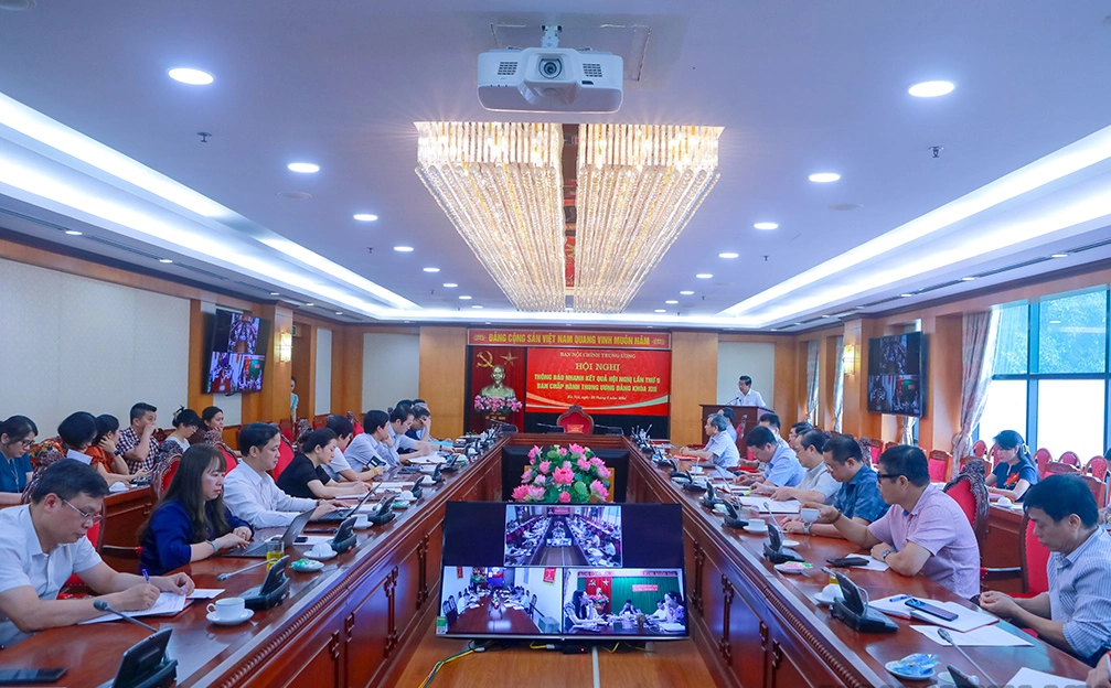 Ban Nội chính Trung ương thông báo nhanh kết quả Hội nghị Trung ương 9 khóa XIII- Ảnh 1.