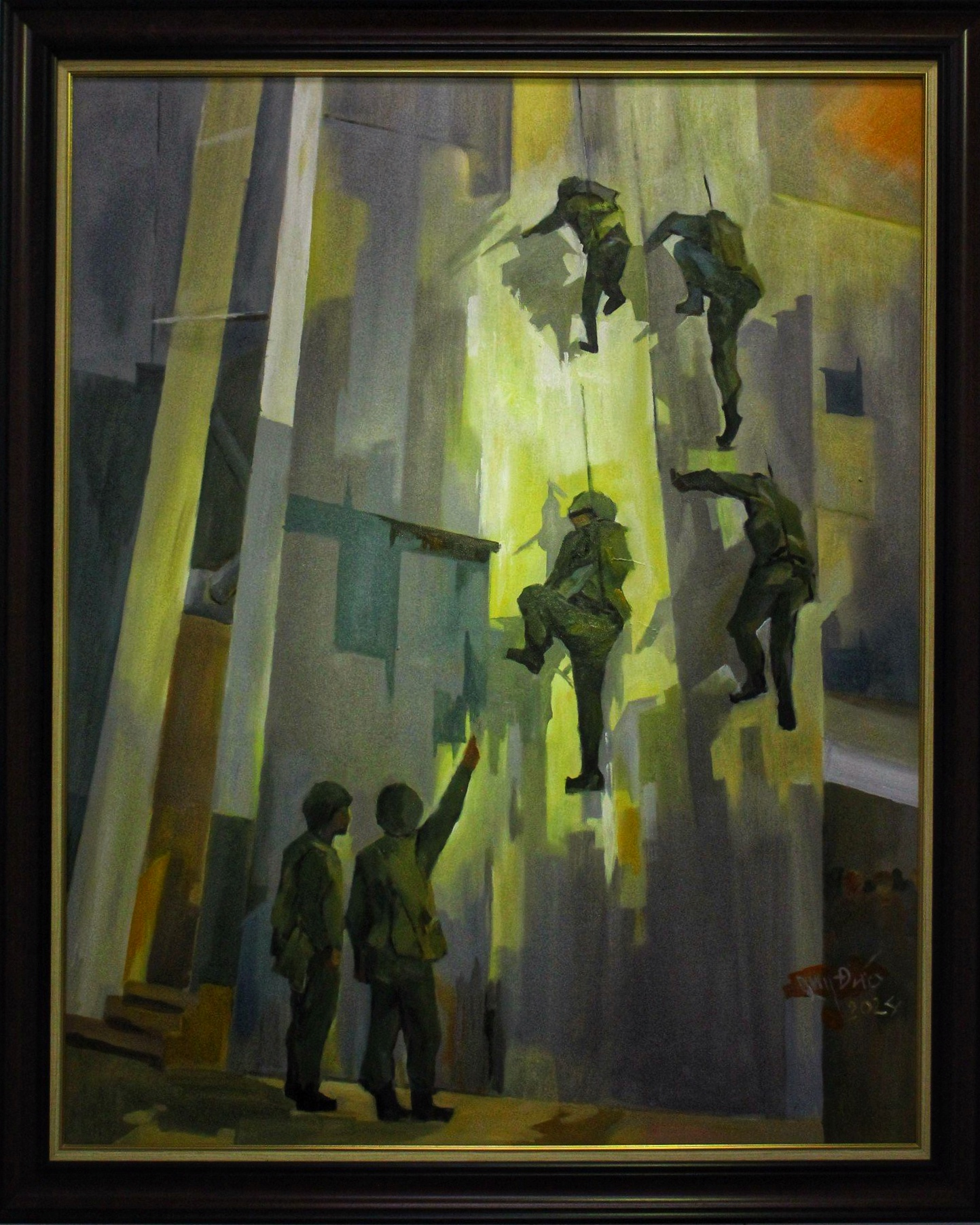 Khai mạc triển lãm “Mỹ thuật kỷ niệm 70 năm ngày Chiến thắng Điện Biên Phủ”- Ảnh 2.