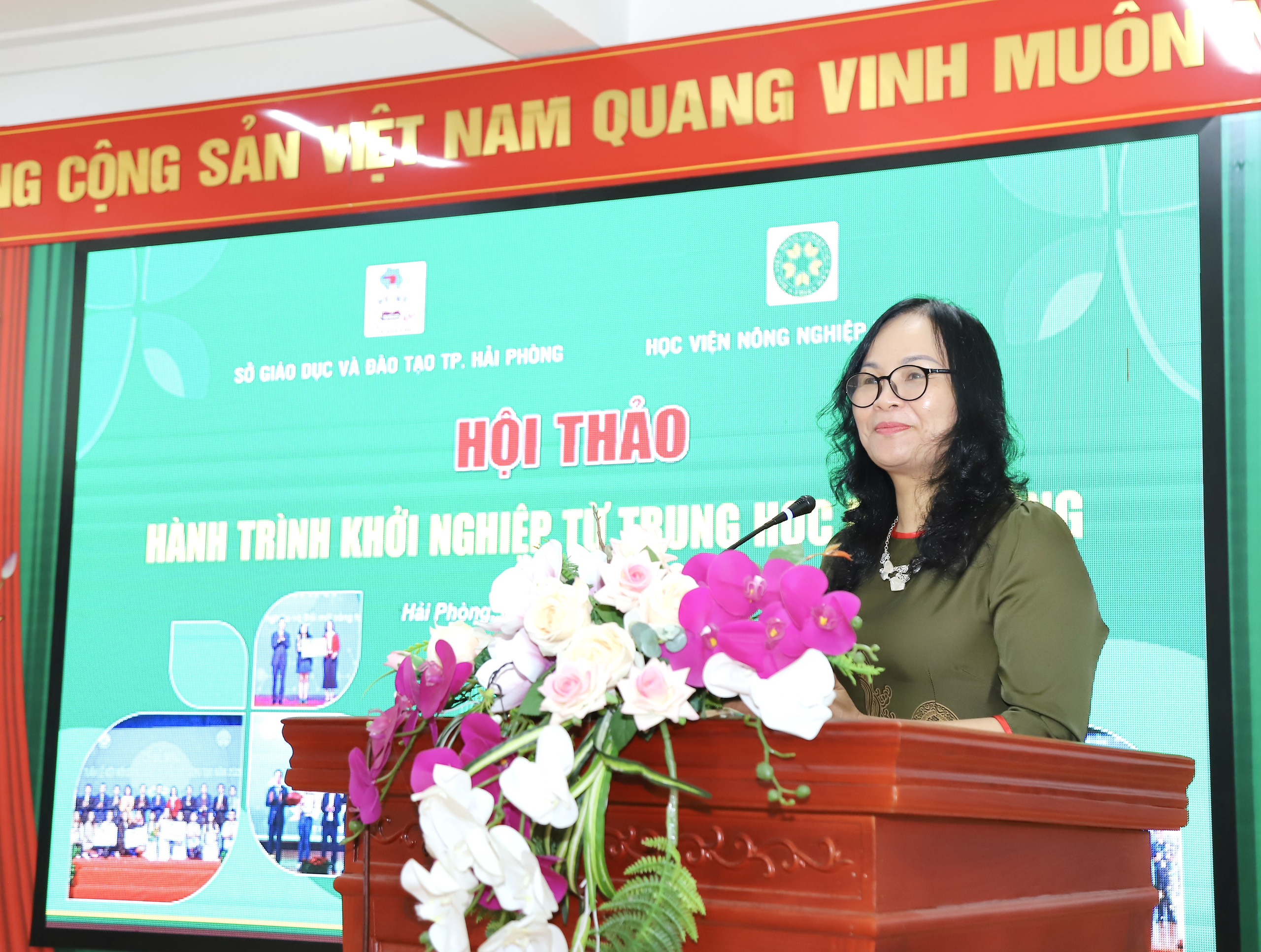 Học viện Nông nghiệp Việt Nam tổ chức hành trình khởi nghiệp cho học sinh THPT TP.Hải Phòng- Ảnh 1.