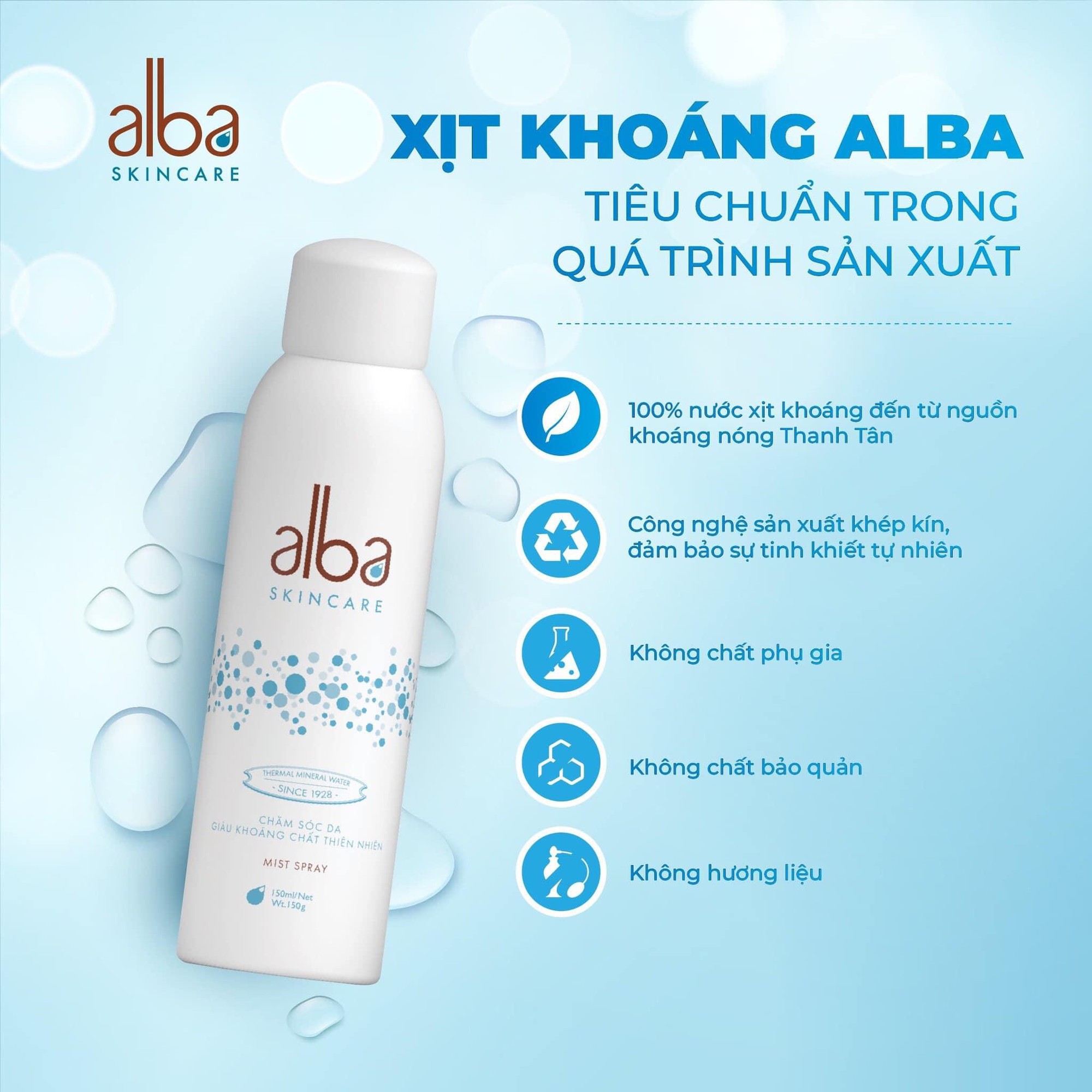 Chăm sóc da giàu khoáng chất thiên nhiên từ xịt khoáng Alba Skincare- Ảnh 3.