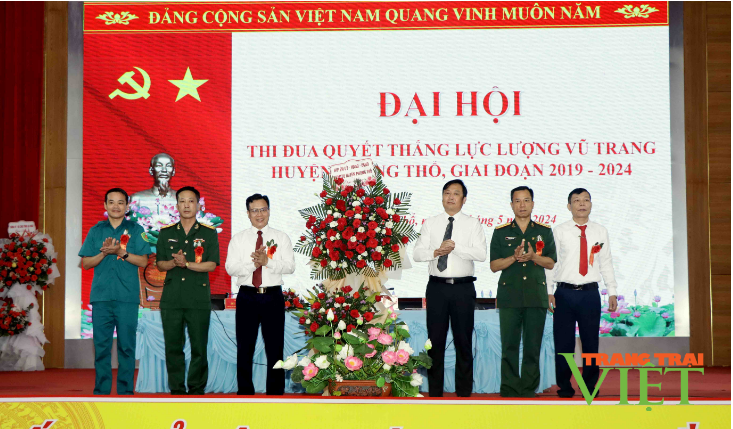 Lai Châu: Lực lượng vũ trang huyện Phong Thổ đẩy mạnh phong trào thi đua quyết thắng- Ảnh 1.