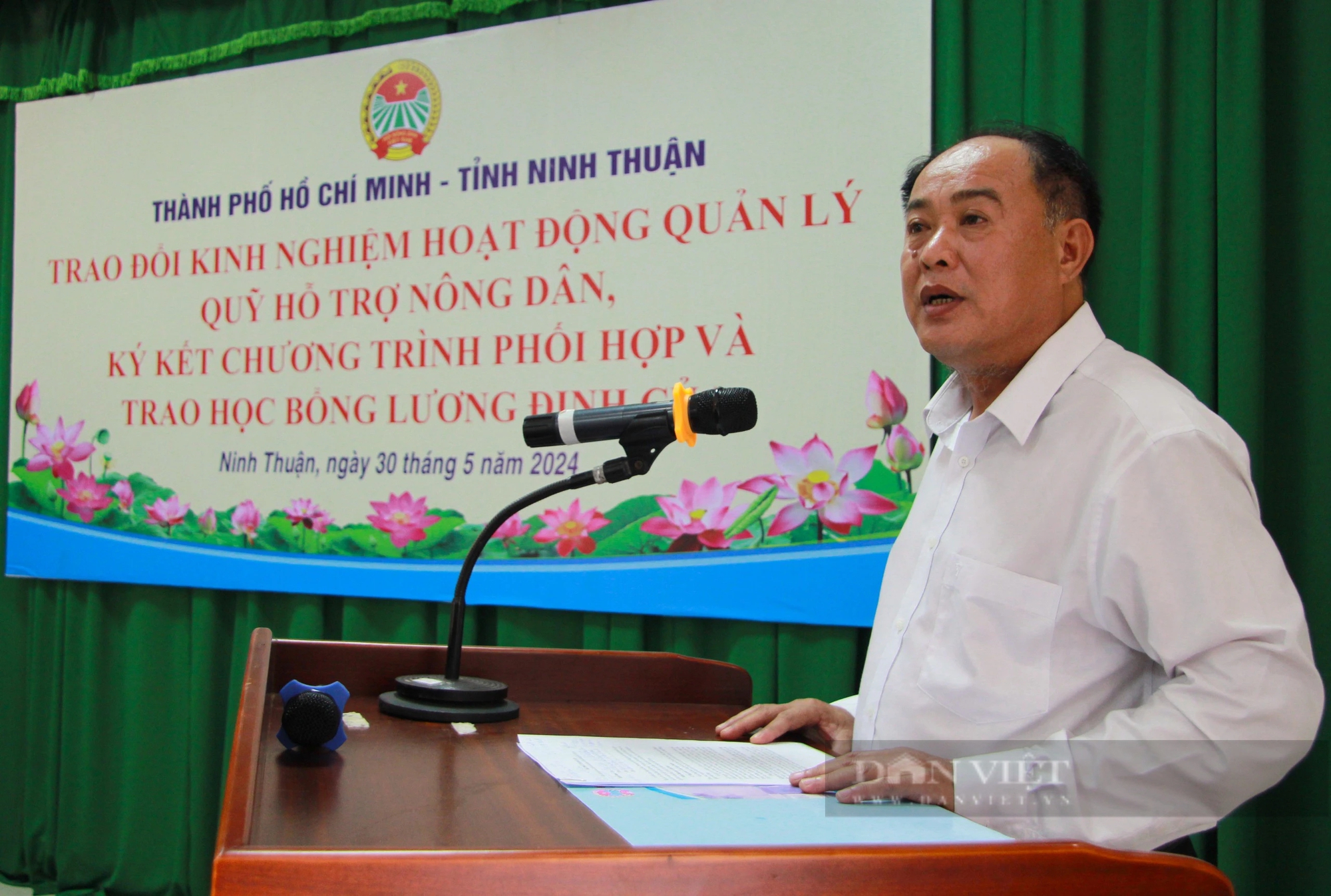 Hội Nông dân Ninh Thuận ký kết hợp tác với Hội Nông dân TP. Hồ Chí Minh- Ảnh 1.