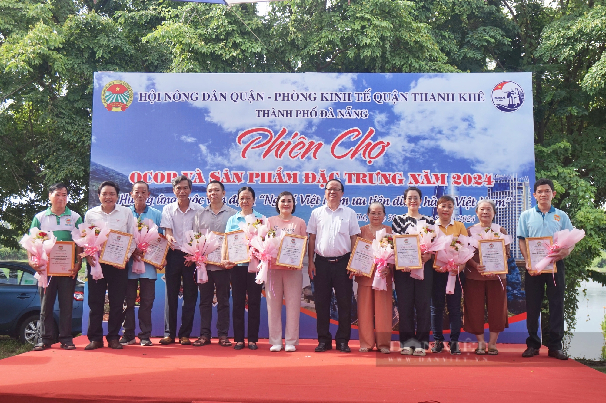 Hội Nông dân quận Thanh Khê, Đà Nẵng kết nối cung cầu, phát triển sản phẩm OCOP qua phiên chợ nông sản- Ảnh 2.