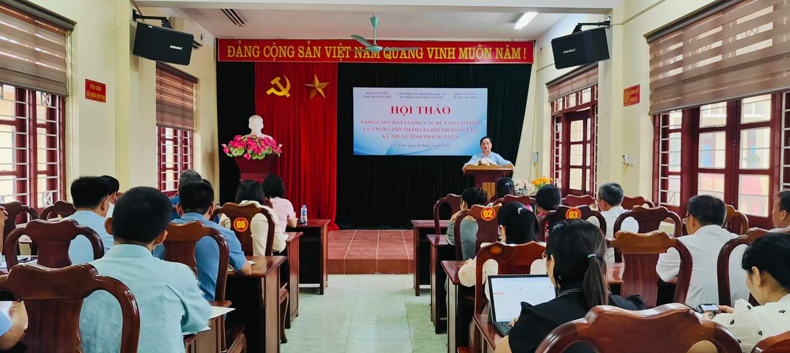 Nông dân Thái Nguyên nâng cao chất lượng các đề tài, giải pháp tham gia Hội thi sáng tạo kỹ thuật- Ảnh 1.