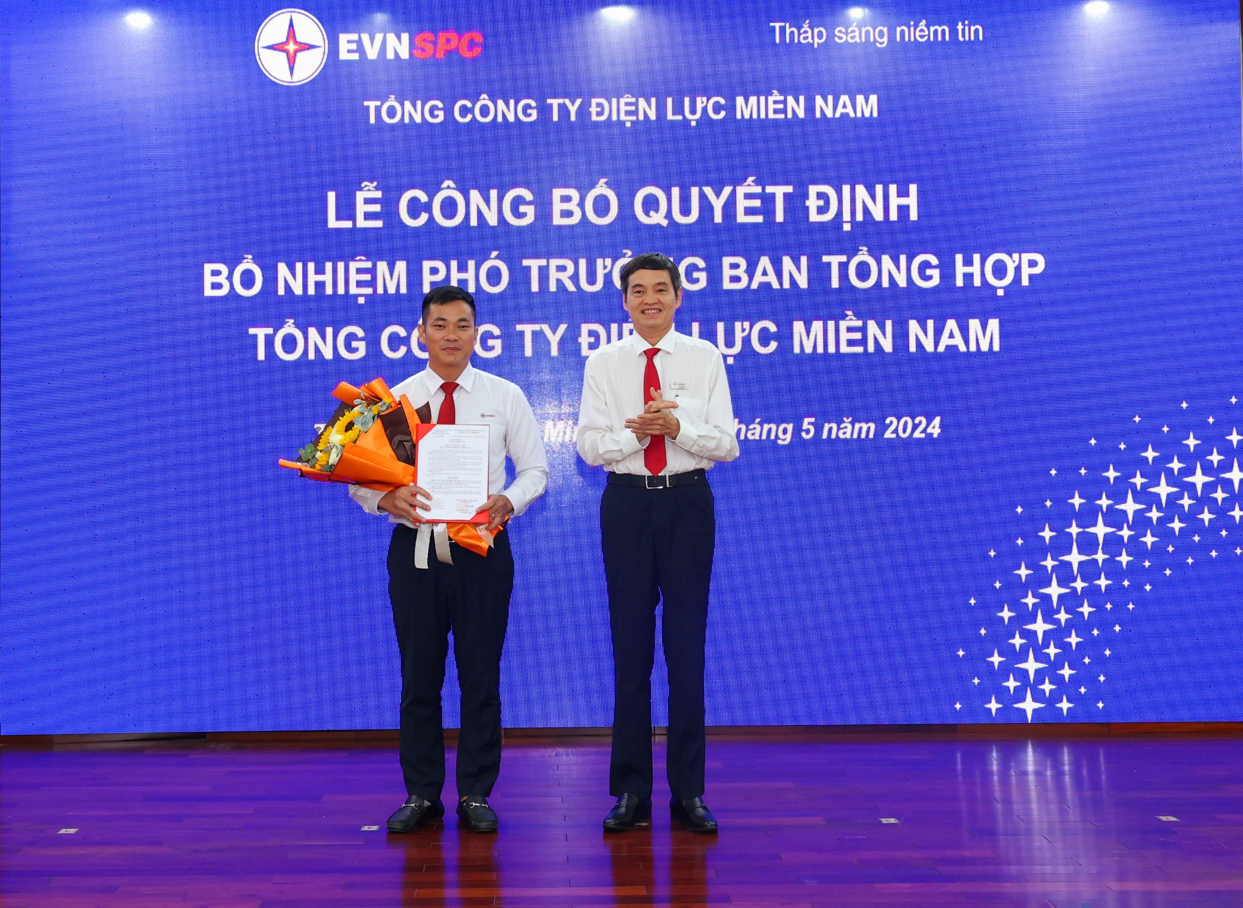 EVNSPC: Công bố các quyết định kiện toàn công tác cán bộ- Ảnh 5.