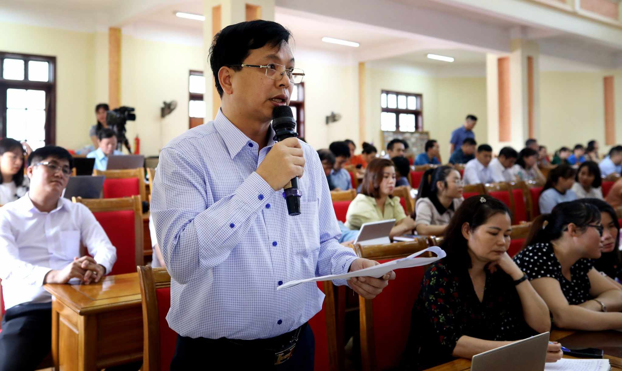 Thường trực Ban Bí thư Trương Thị Mai tiếp xúc cử tri tại Hòa Bình- Ảnh 5.