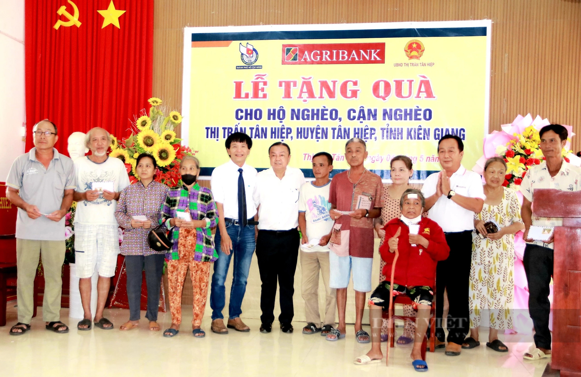 Agribank trao An sinh xã hội tại huyện Tân Hiệp, tỉnh Kiên Giang- Ảnh 2.