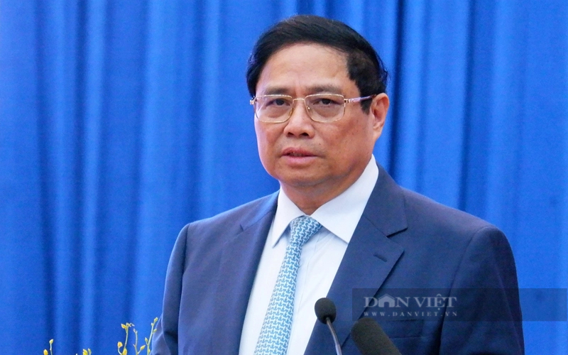 Thủ tướng Chính phủ Phạm Minh Chính phát biểu tại hội nghị Hội nghị giao ban Hội đồng điều phối vùng Đông Nam Bộ lần 3