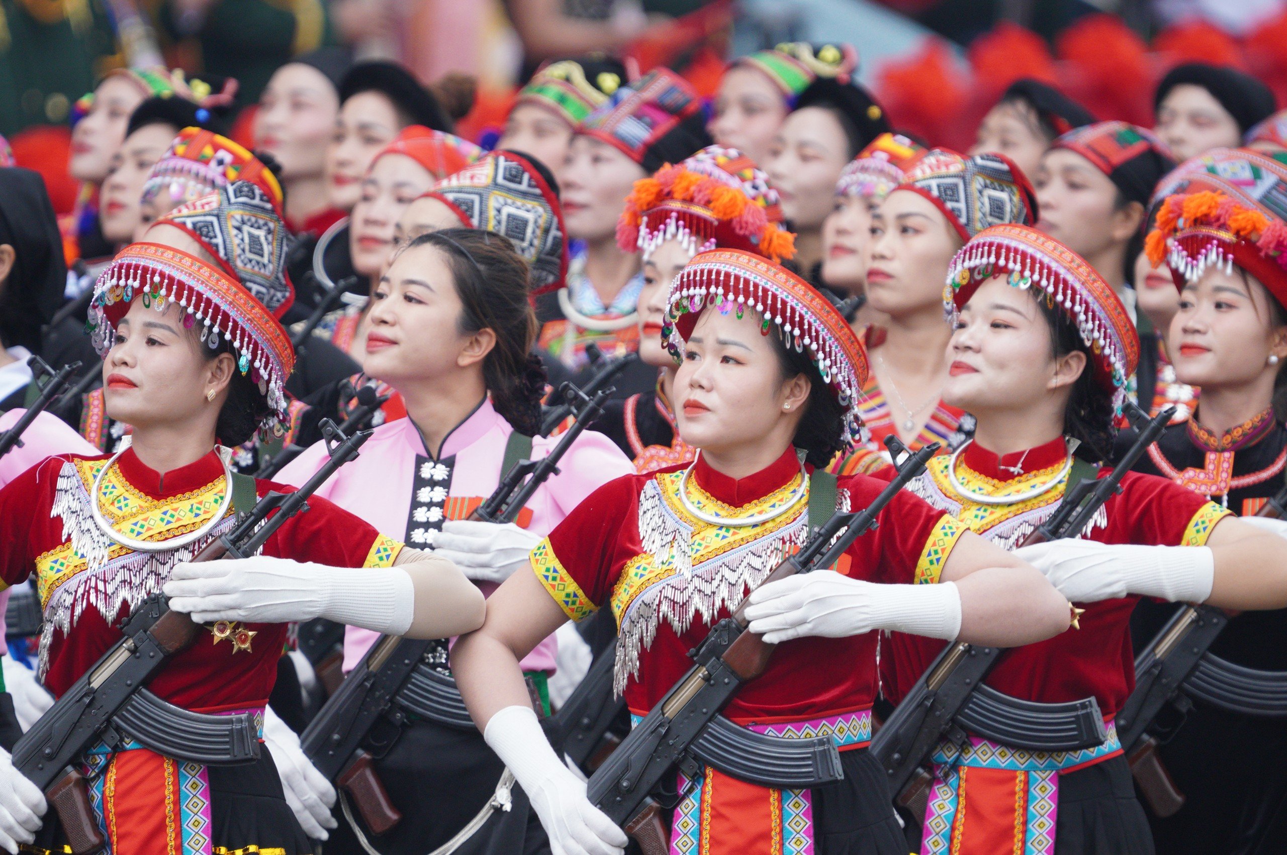 Hình ảnh đẹp, hào hùng về Lễ diễu binh diễu hành kỷ niệm 70 năm chiến thắng Điện Biên Phủ- Ảnh 26.