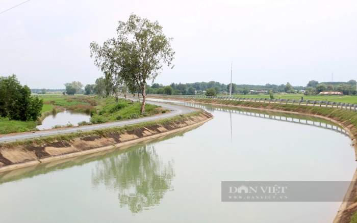 Công trình thủy lợi kênh Đông (huyện Củ Chi). Ảnh: Thanh Toàn