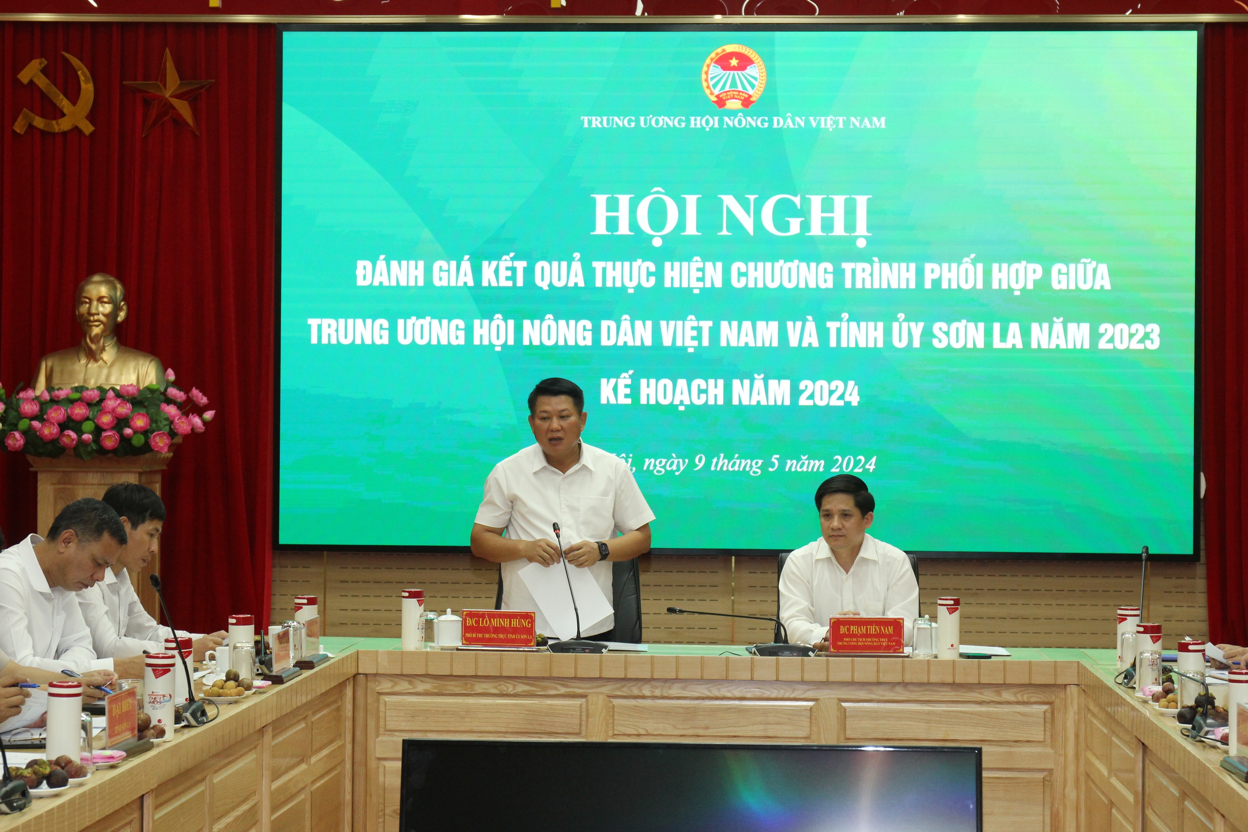 Trung ương Hội Nông dân Việt Nam, Tỉnh ủy Sơn La đánh giá kết quả thực hiện chương trình phối hợp năm 2023- Ảnh 5.