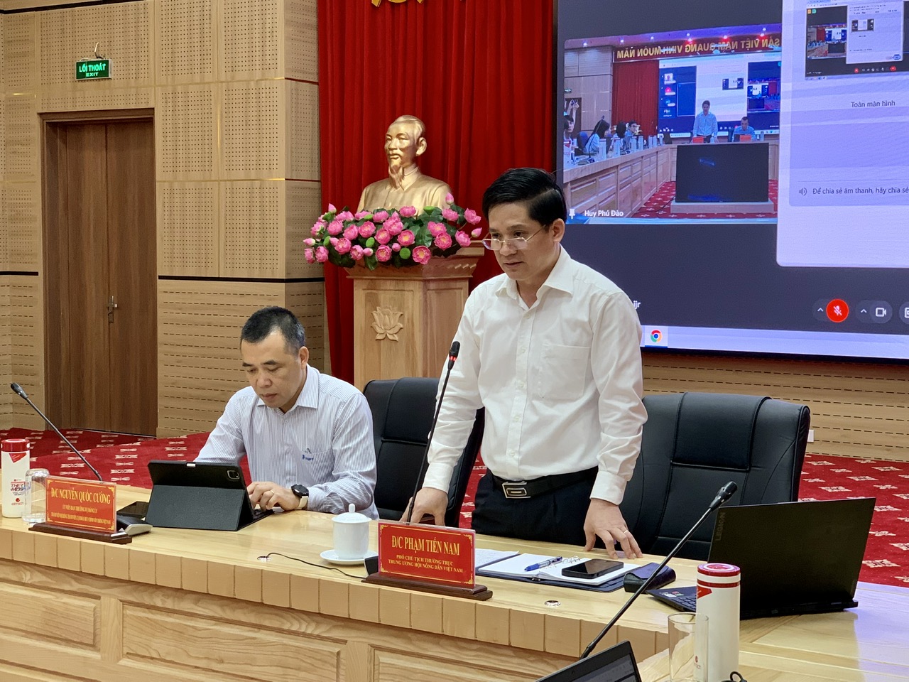 Trung ương Hội NDVN tập huấn toàn quốc hướng dẫn sử dụng Nền tảng số Nông dân Việt Nam- Ảnh 1.