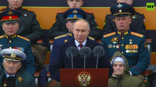 TT Nga Putin phát biểu mừng Ngày Chiến thắng phát xít: Nga sẽ không cho phép xung đột toàn cầu - Ảnh 2.