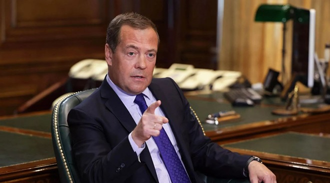 Ông Medvedev 'nói thật' về khả năng Nga sử dụng vũ khí hạt nhân ở Ukraine khiến phương Tây lạnh gáy- Ảnh 1.