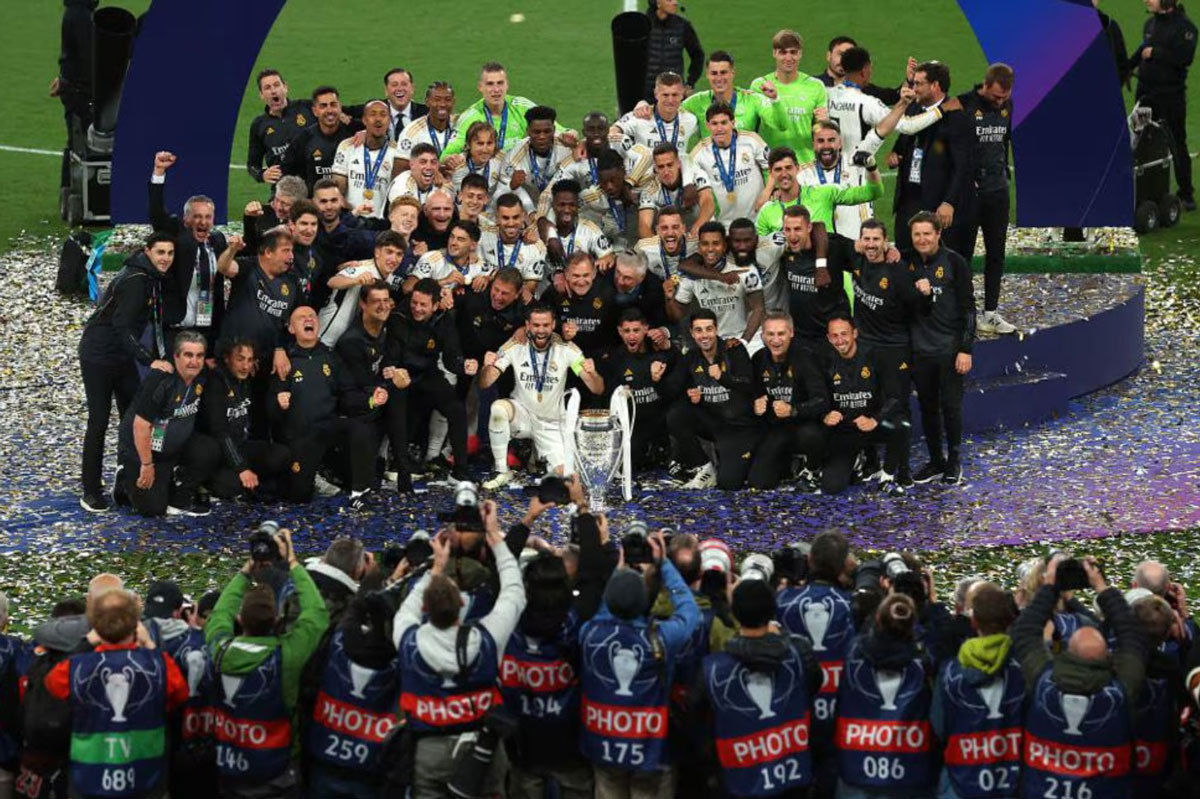 Vô địch Champions League 2023/2024, Real Madrid nhận bao nhiêu tiền thưởng?- Ảnh 1.