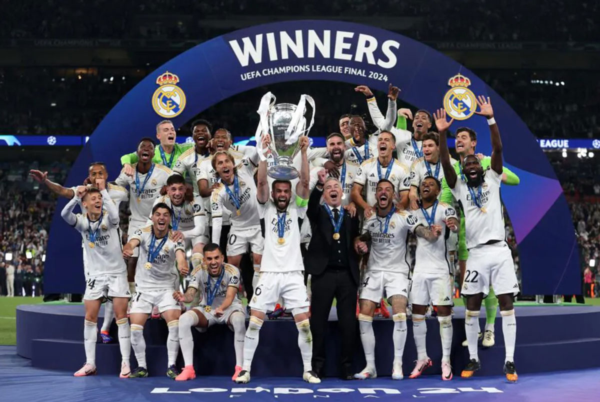 Vô địch Champions League 2023/2024, Real Madrid thiết lập hàng loạt kỷ lục- Ảnh 1.