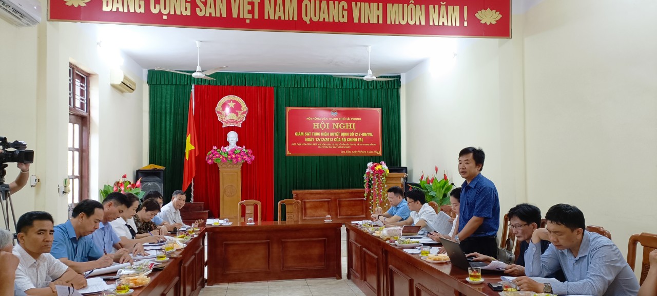 Hội Nông dân Hải Phòng tham gia giám sát việc quản lý, sử dụng đất trồng lúa tại huyện Thủy Nguyên- Ảnh 2.