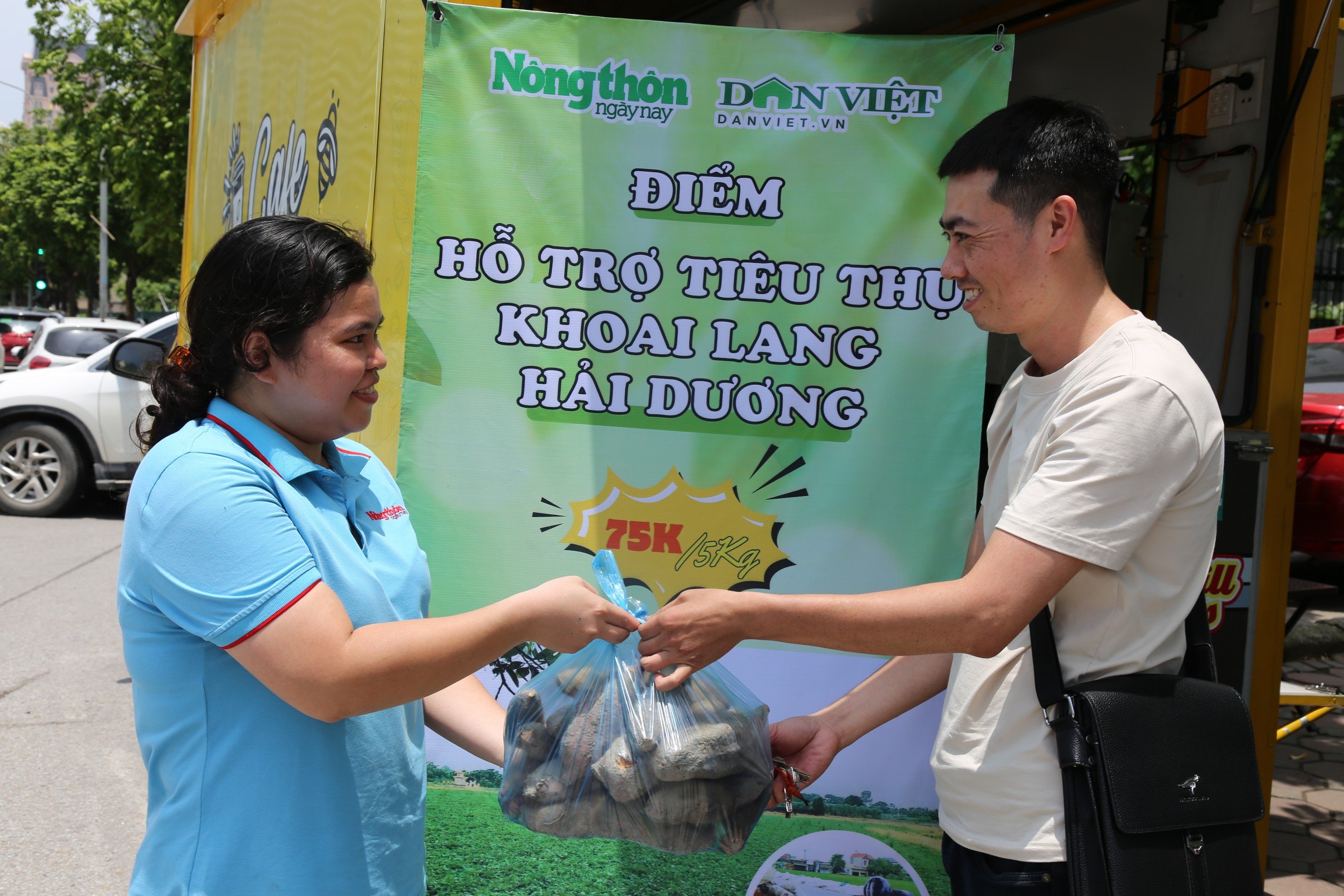 5 tấn khoai lang của nông dân Hải Dương được Báo NTNN/Dân Việt hỗ trợ tiêu thụ đợt 1- Ảnh 3.