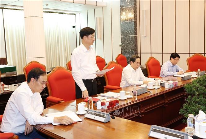 Tổng Bí thư Nguyễn Phú Trọng chủ trì họp lãnh đạo chủ chốt- Ảnh 3.