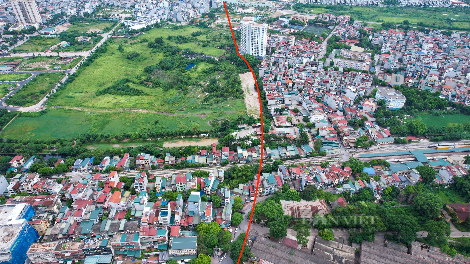 Hình ảnh 2 tuyến đường ở quận Long Biên chuẩn bị được đầu tư mở rộng lên 4 làn xe- Ảnh 10.