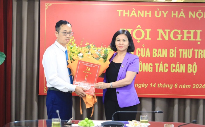 Ban Bí thư Trung ương Đảng chuẩn y Phó Chủ nhiệm Ủy ban Kiểm tra Thành ủy Hà Nội- Ảnh 1.