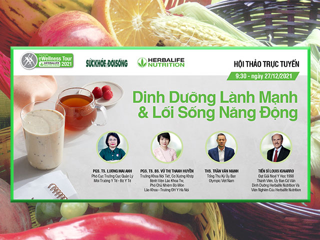Herbalife Việt Nam tổ chức chương trình “Hành Trình Sức Khỏe” trực tuyến: Dinh dưỡng lành mạnh và lối sống năng động