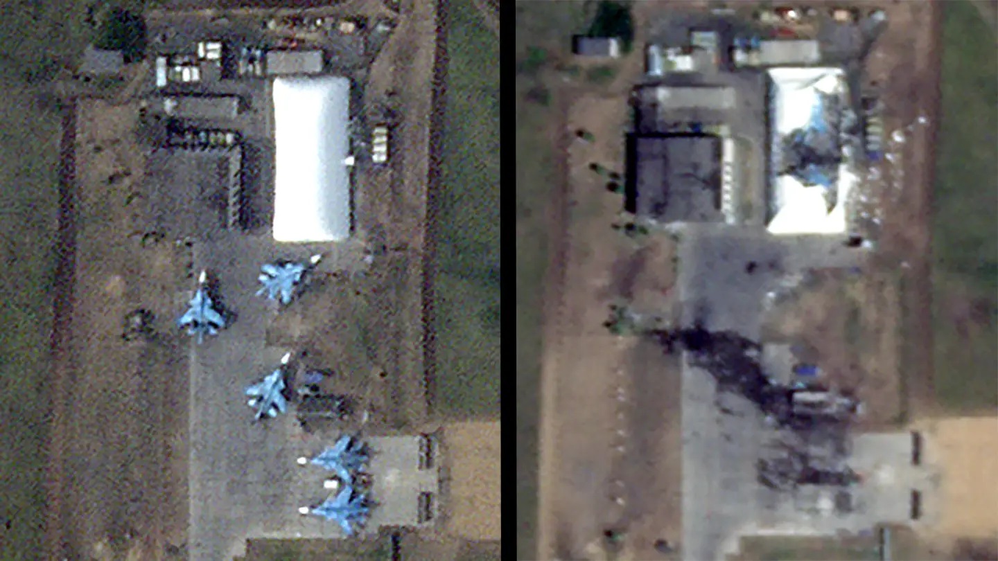Ukraine giáng đòn tấn công kinh hoàng vào lãnh thổ Nga, phá hủy căn cứ của 'xe tăng bay' Su-34- Ảnh 2.