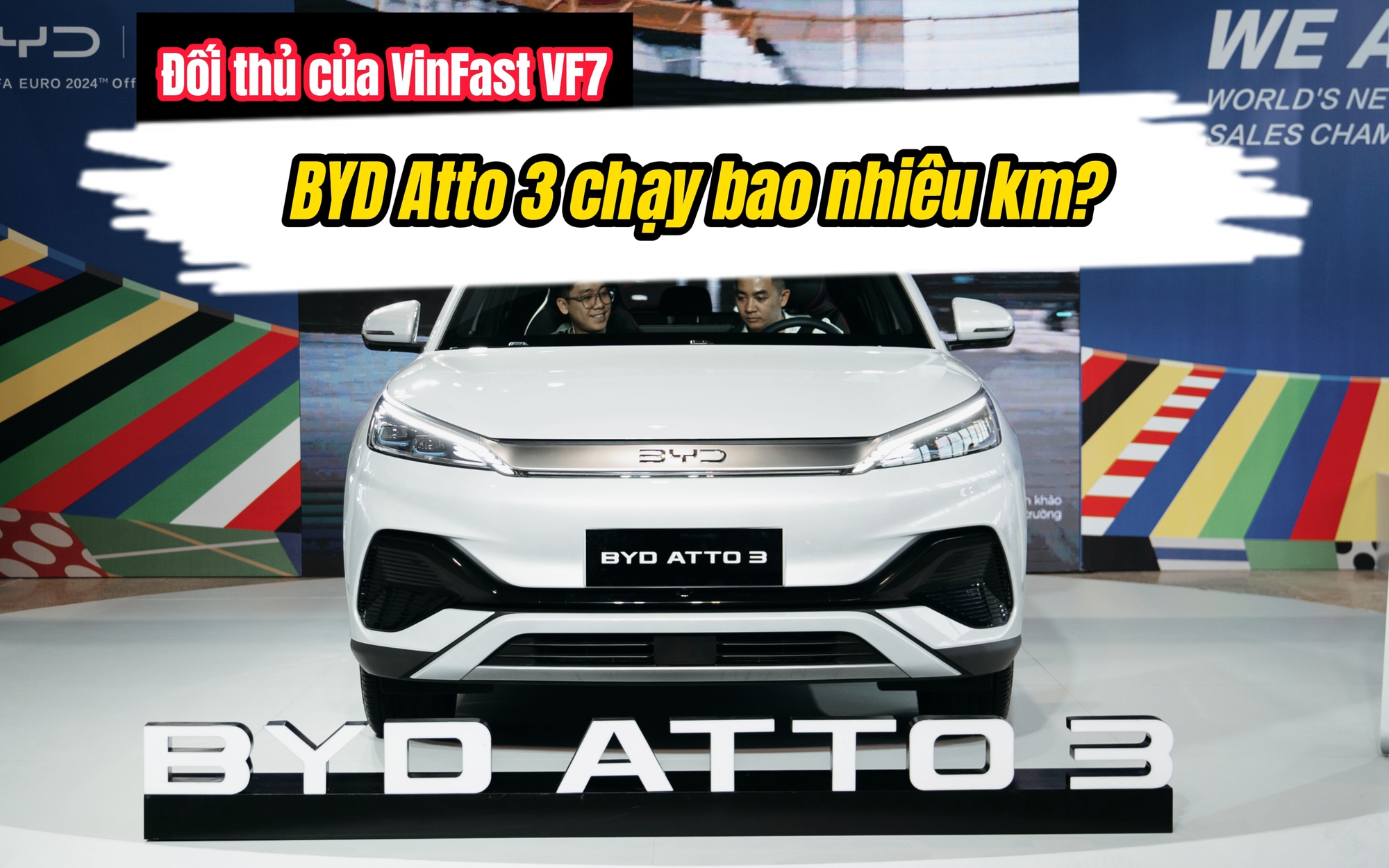 Xe điện Trung Quốc BYD Atto 3 sắp bán ở Việt Nam, có gì đấu VinFast VF7?