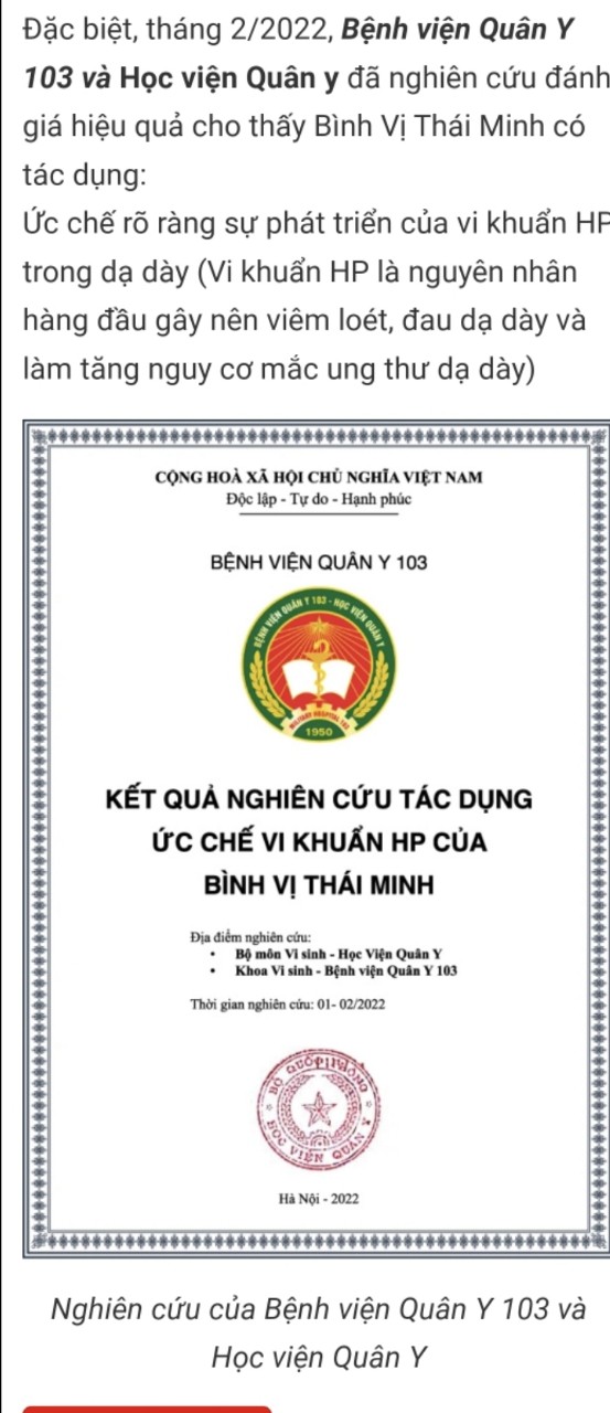 Vụ dược phẩm Thái Minh quảng cáo TPBVSK như thuốc chữa bệnh: Hai cá nhân đã nộp tiền phạt 145 triệu đồng- Ảnh 1.